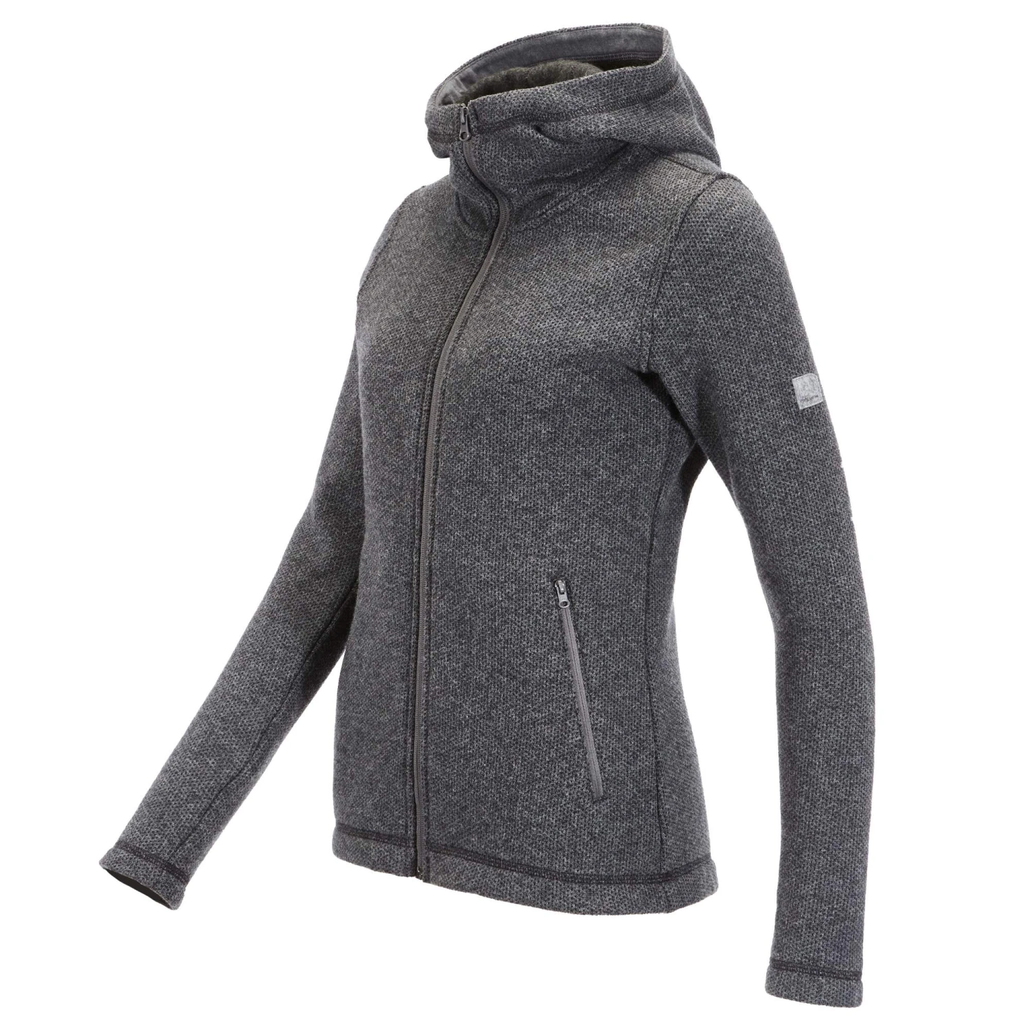 FRILUFTS TYA HOODED JACKET Damen - Fleecejacke Grau 3 FRILUFTS TYA HOODED JACKET Damen - Fleecejacke Grau – Bild 3